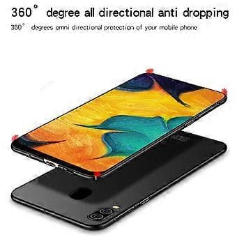 MOFI Frosted PC Ultra-tynn Hard Case for Galaxy A20 / A30 (Blå)