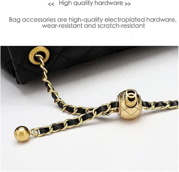 Designerväskor Läder Clutch Liten Quiltad Handväska Axelremsväska B