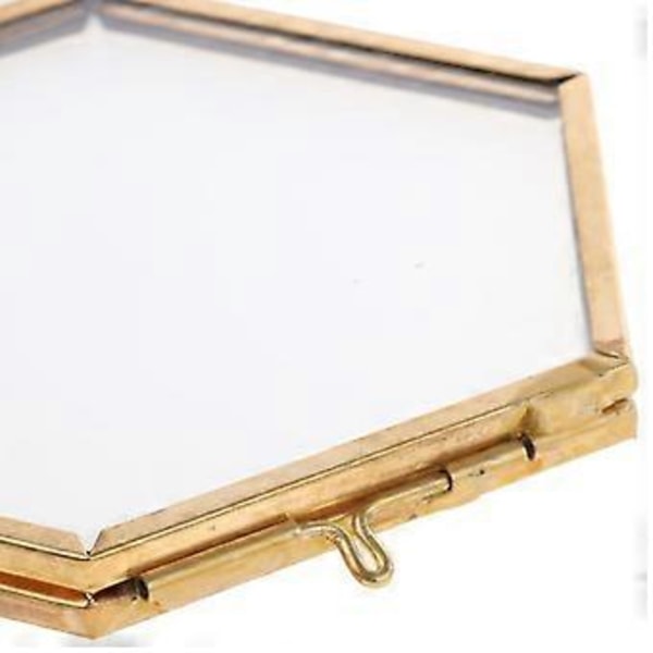 4 st Nordisk Hängande Fotoram Glas Metall Porträttram Bröllopsmaterial