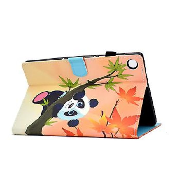 Fargetegning Etui For Samsung Galaxy Tab A9 (Bambusbjørn)