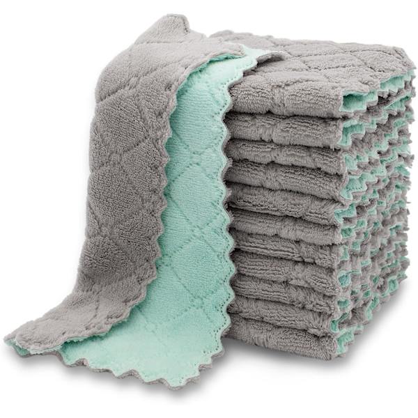 12-pack Kökshanddukar, Premium Rag, Superabsorberande