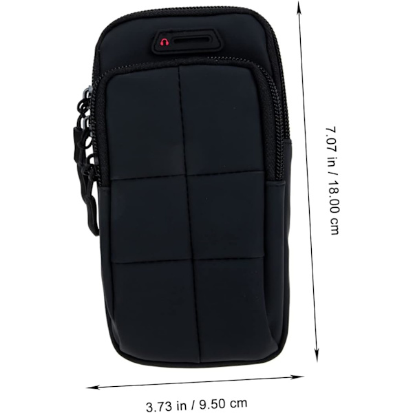 2-pack mobiltelefon armväska, mobiltelefonhållare, löparkläder Sto