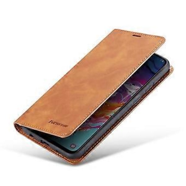 FORWENW Fantasy Series Auto-absorberende Silkeblød Læder Cover til Samsung Galaxy A31 (Style D)