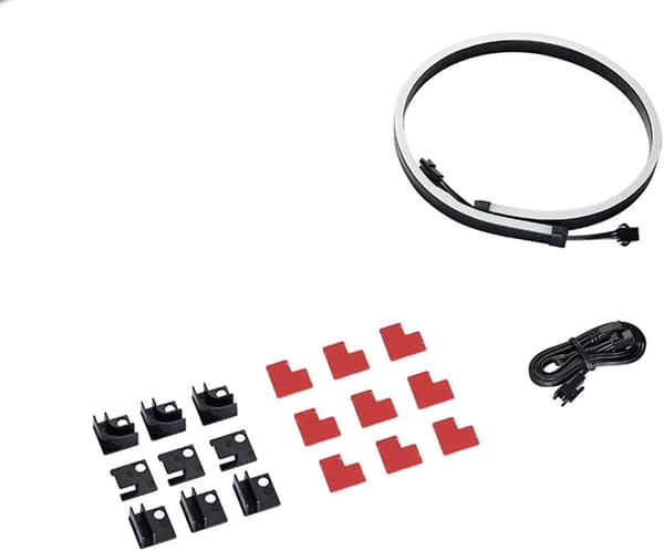 ARGB LED Lys RGB 550mm 3Pin 5V for Datamaskin