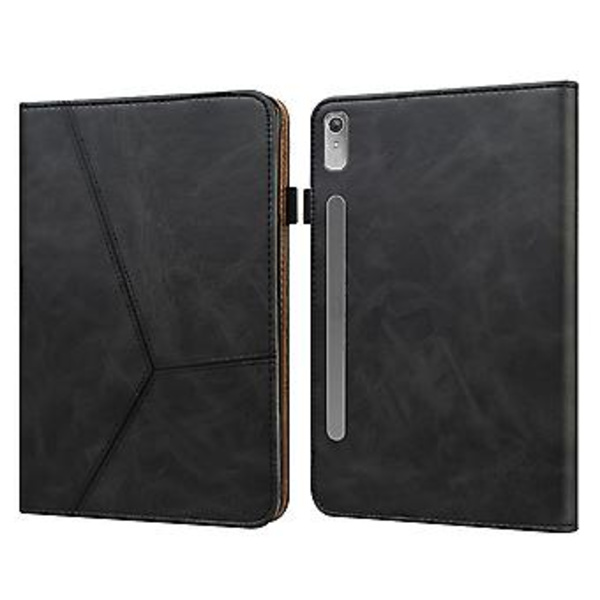 Lærtablettveske for Lenovo Tab P11 Pro Gen 2 (Svart)
