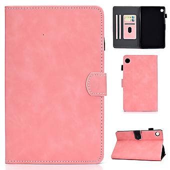 Cowhide Texture PU Tablet Case til Samsung Galaxy Tab A9+ (Rosaguld)