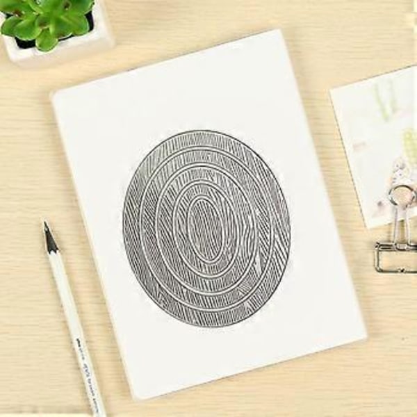 Metallstans for oval ramme med trestruktur - DIY-stans for scrapbooking, preging og forming