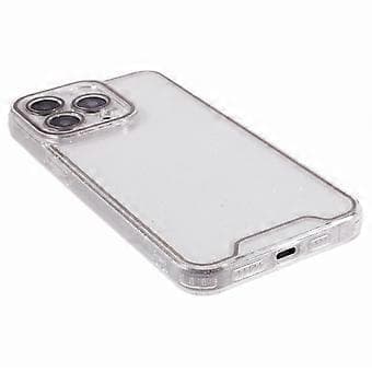 XW-serien til iPhone 14 Pro Max-deksel med glitterpulver, støtsikkert TPU-telefondeksel med lysende design (stil E)
