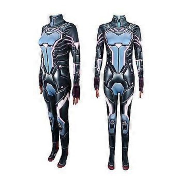 Split Fiction Cosplay Kostume Jumpsuit Festlig Udklædning Bodysuit til Børn Voksne (S Zoe)