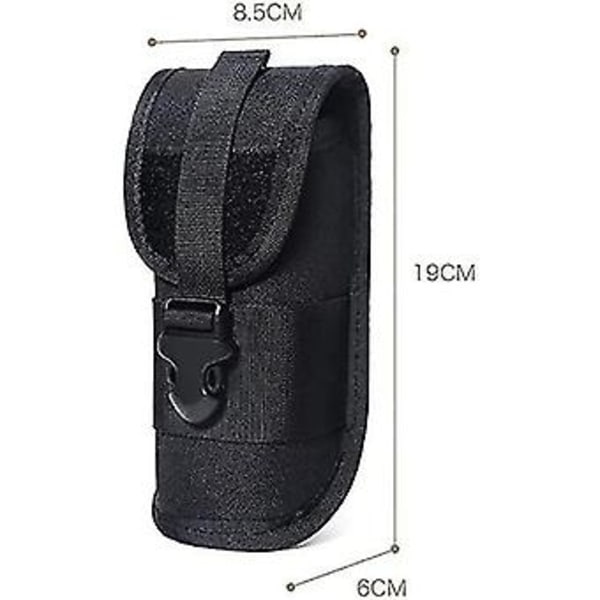 Molle Glasfodral Utomhus Hållbart Taktiskt Fodral Solglasögonfodral Arméstil Ficklampafodral Med Spänne 1