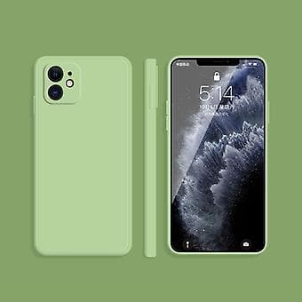 Silicone Telefon Cover Til Iphone 13 (Matcha Grøn)