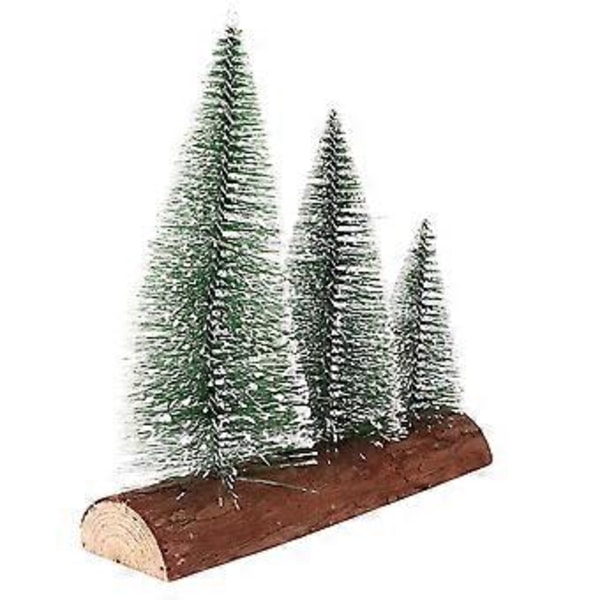 Mini Desktop LED Lys Juletræ Dekoration Hjem Jul Festival Gave Ornament Varmt Lys