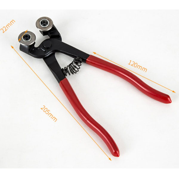 Manual Glass Cutter（8''）, Wheel Pliers Wheeled Mosaic Cutter for