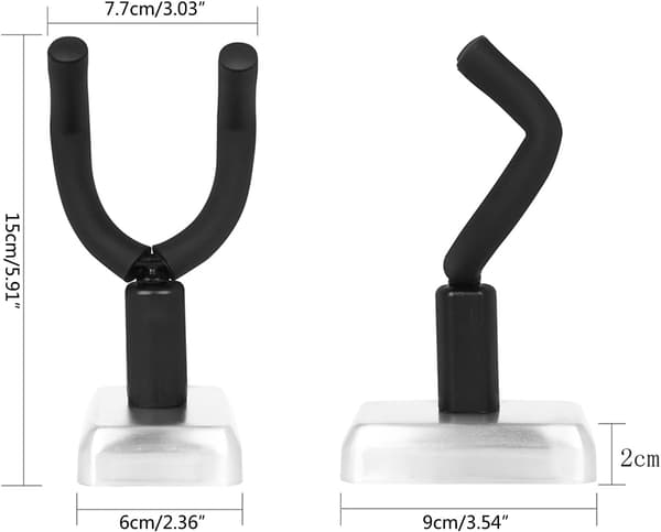 Gitarstativ Displaystativ U-Formet Gitarkrok Metall Fiolinhold
