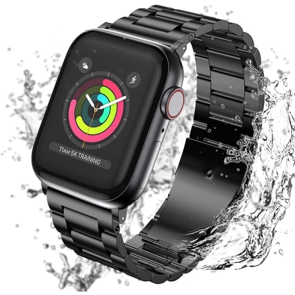 Yhteensopiva Apple Watch -rannekkeen kanssa 41mm 40mm 38mm, Business Stainl