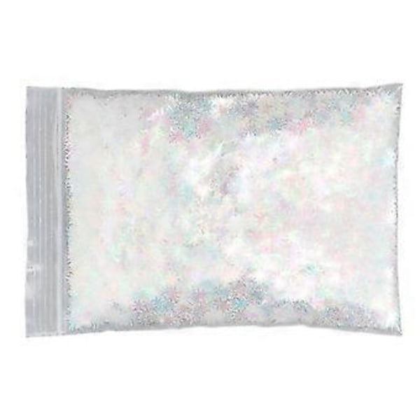 Nagelglitter Paljetter Hemmasalong DIY Färgglada Glänsande Nagelkonst Palliette Flakes Dekorationer 51g