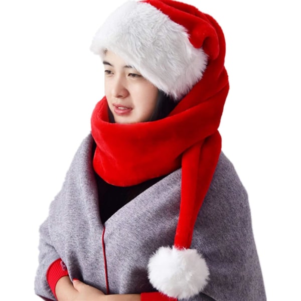 Santa Claus Hat Adults Children Plush Santa Claus Hat Santa Hat R