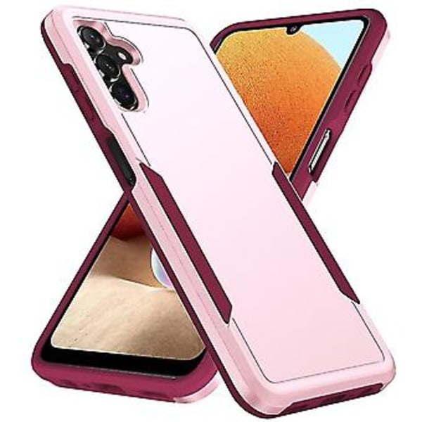 För Samsung Galaxy A13 5g Pioneer Armor Heavy Duty PC + TPU Telefonskal (Rosa)