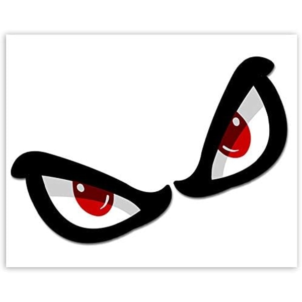 Yksi pari / 2 x No Fear Eyes -vinyyliteippiä