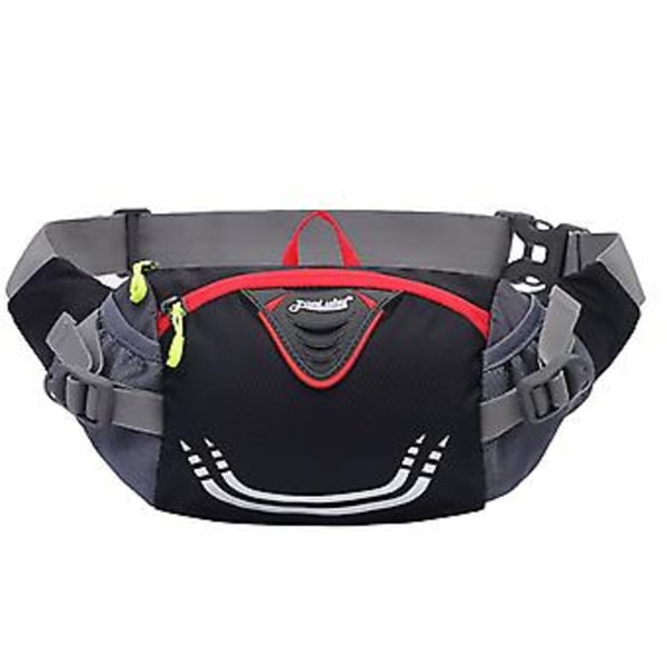 Midjeväsk Ryggsäck för Cykling Löpning Fiske Vandring Utomhus Bälte Kettle Fick Gym Sport Fitness Vattenflaska Fick