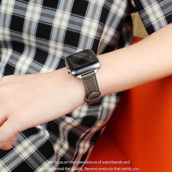Rétro Noir Kompatibel för Apple Watch Armband 45mm 44mm 42mm