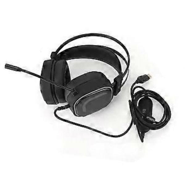 Højkvalitets 3D Virtual Surround Sound VR Gaming Headset (USB vibration)