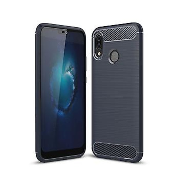 TPU-etui til Huawei P20 Lite (Marineblå)