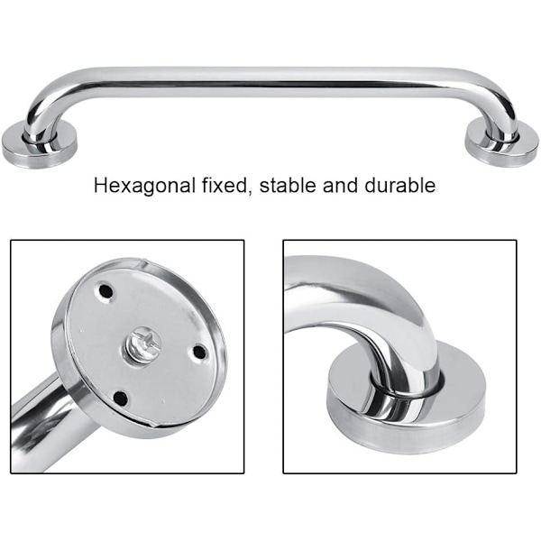 Sikkerhedsbathåndtag, Badeværelsesgreb Bath Handle Rustfrit Stål