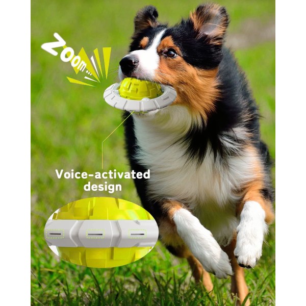 Jaune - Jouet à mâcher pour chien qui couine, jouet d'entraînem