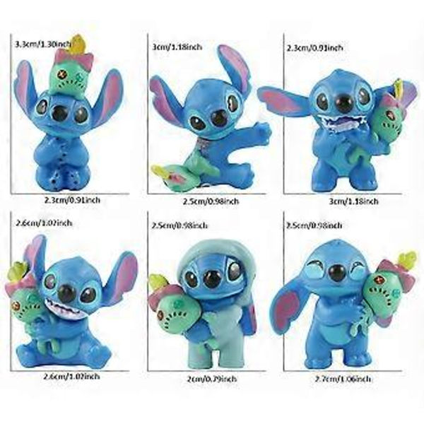 Disney Julkalender med dockor 2024 - 24 dagar med överraskningar, Lilo och Stitch figurer, modell, barnpresent