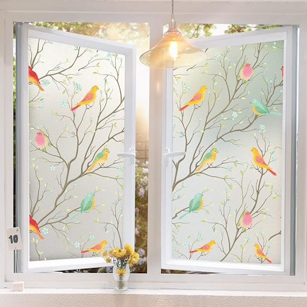 Personvern Vindusfilm Frosted Glass Film Farget Glass Film Statisk