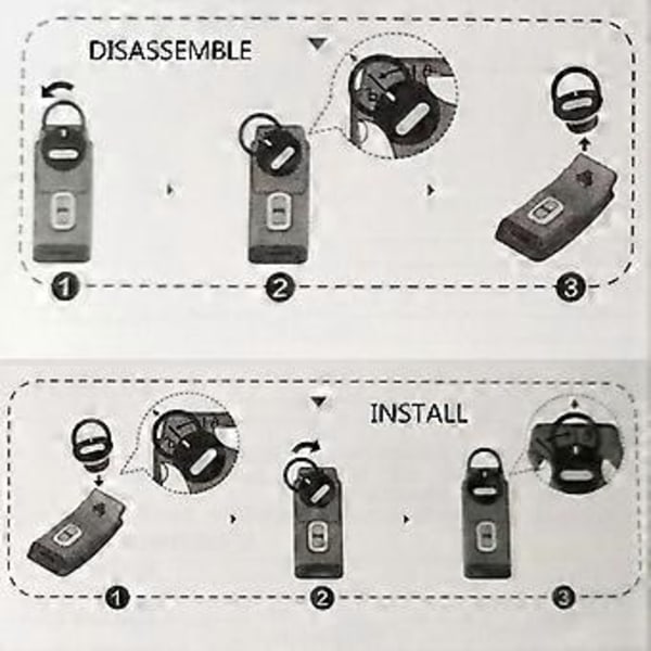 Öronproppar för TalkBand B6, för Talk Band B6 Bluetooth-kompatibel sportarmband (Small)