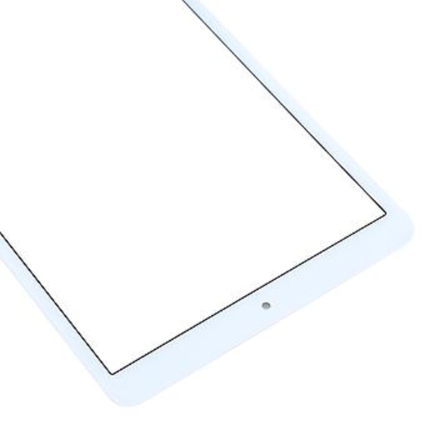 Forsiden Skærm Ydre Gl Linse til Huawei MediaPad M5 8.0 Sort (Hvid)