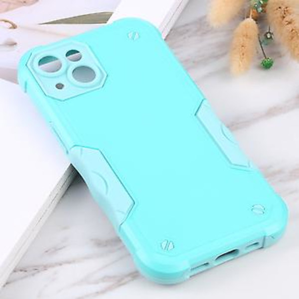 Anti-slip Armor Case til iPhone 14 Plus (Mintgrøn)