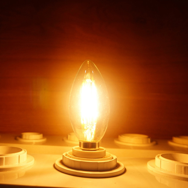 4W E27 Vintage LED-ljuskälla, C35 Filament LED-ljuskälla Equi