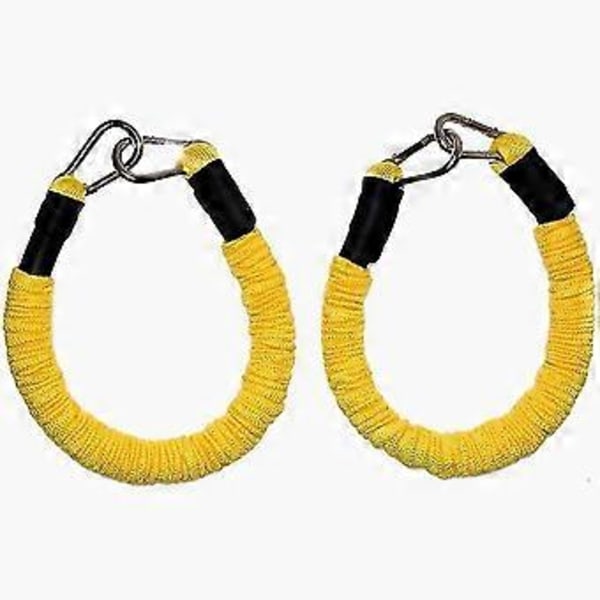 Bounce Trainer Fitness Motståndsband Boxningsdräkt Latex Tub Spänningsrep Ben Midjetränare-f(60 Pounds Svart)