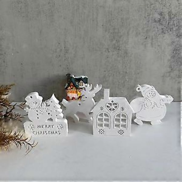 Jule Epoxy Resin Forme Håndlavede Ornamentforme Resin Støbeform DIY Vedhængsforme til Håndlavede Håndværk