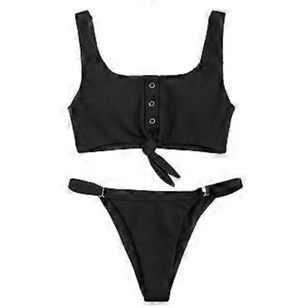 Bikini badedrakt todelt for kvinner, stropp bikini badedrakt todelt badedrakt