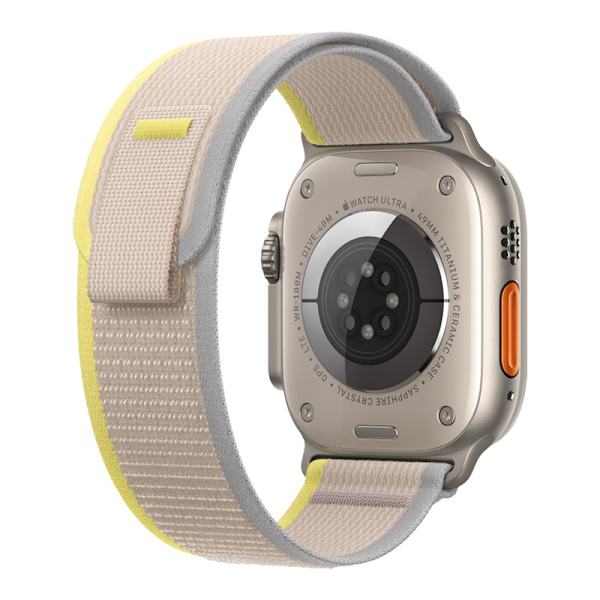 Beige Trail-armband kompatibel med Apple Watch 38mm 40