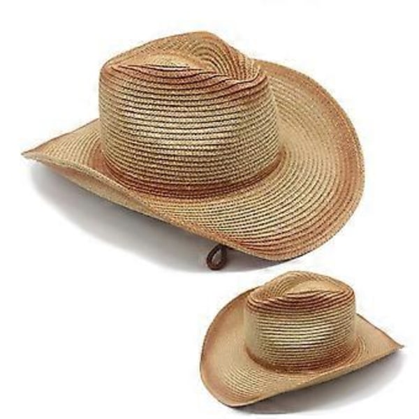 Dam Herr Vuxen Hudvänlig Sommar Solhattar Jazzkeps Strand Utomhussporter Halm Solskydd Stor Böjd Khakka( Khakka)