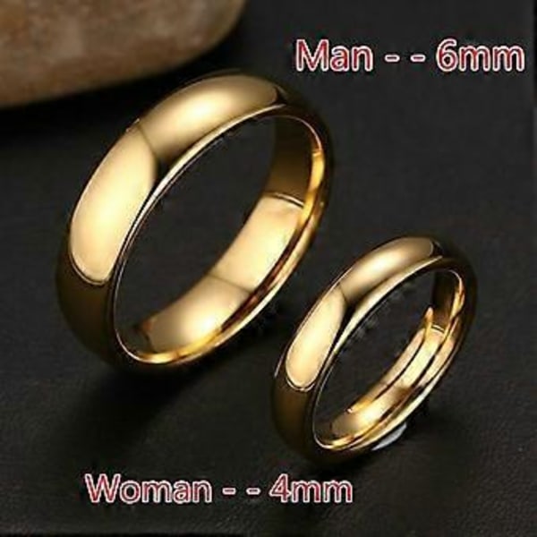 Moderigtig Luksus Vielsesring Udsøgt Mærke Forlovelses Vielsesring Mænd og Kvinder Forlovelsesring Løftering (5 beige)