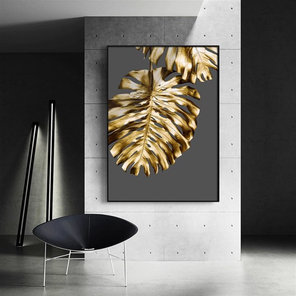 (Storlek: 30 * 40 cm) Canvas dekorativ målning, fjädermålning c