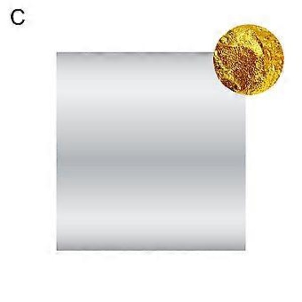 100 stk. 8 cm aluminiumsfolie chokolade slik indpakningspapir mademballage dekor (præget grøn)