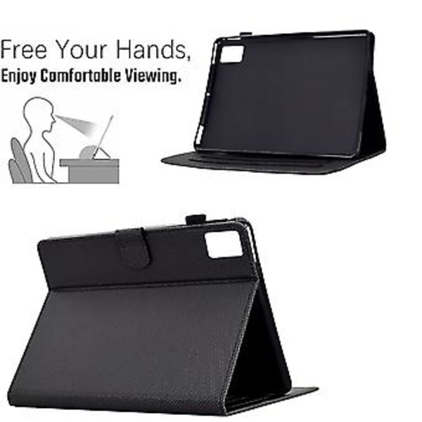 Smart PU-etui for Xiaomi Pad 6 / 6 Pro (Svart)
