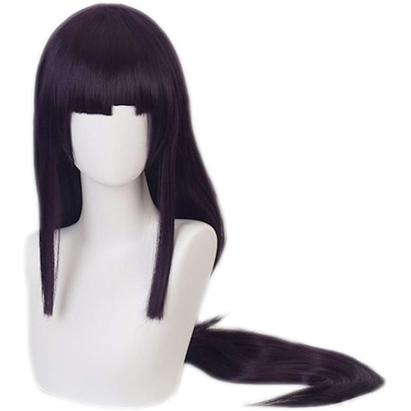 Cosplay-parykk, med gratis parykkhette, for Halloween, fest, karneval,
