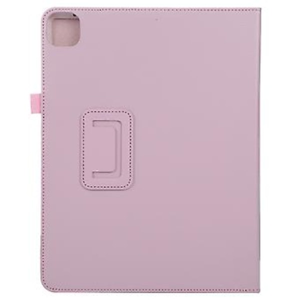 Litchi Teksturveske For iPad Pro 11 2024 (Rosa)