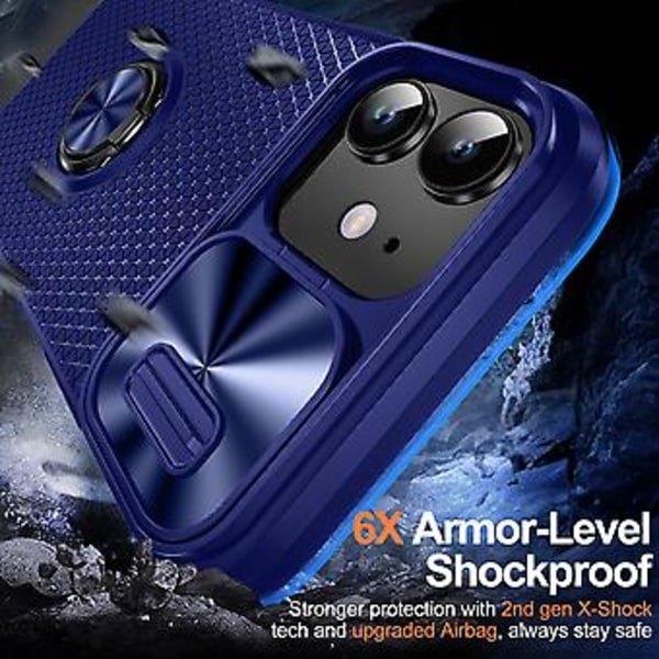 Camshield Puhelimen Kotelo iPhone 14 Plus:lle (Sininen)