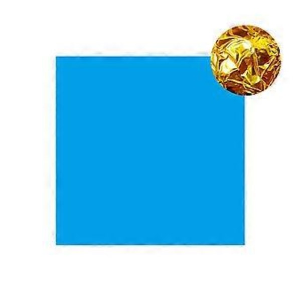 100 st 8 cm Aluminiumfolie Chokladgodis Omslagspapper Matförpackningsdekor (Blank Yta Rosa)