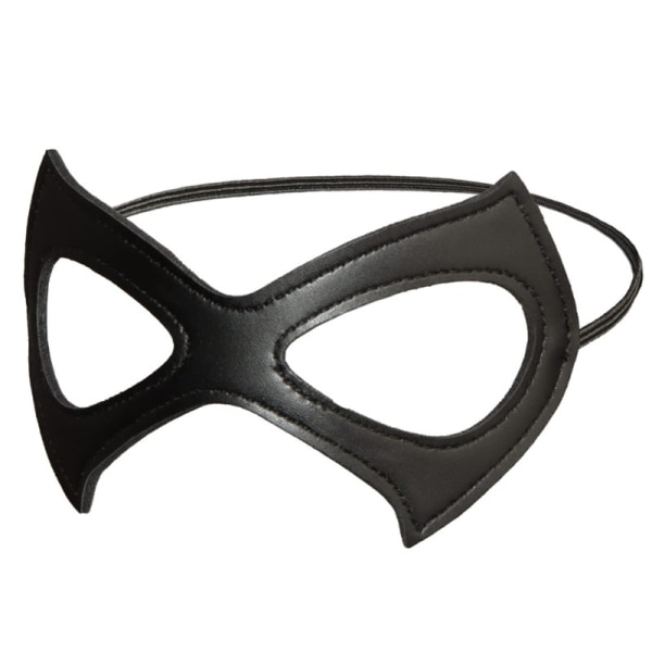 Catwoman-maske, maske for maskerade, svart kattemaske, Catwoman-kostyme, skinnmaske