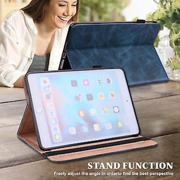 Læderetui til Xiaomi Pad 5 / Pad 5 Pro (Blå)